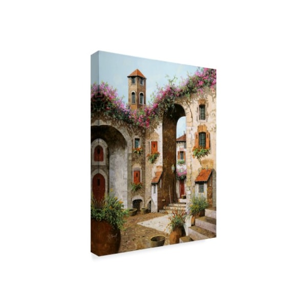 Guido Borelli 'Il Campanile' Canvas Art,24x32